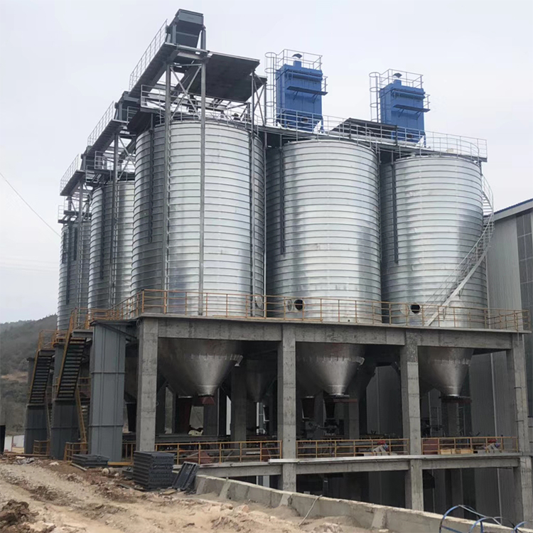 海南大型螺旋鋼板倉